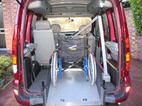 conversion of a vehicle to enable wheelchair access